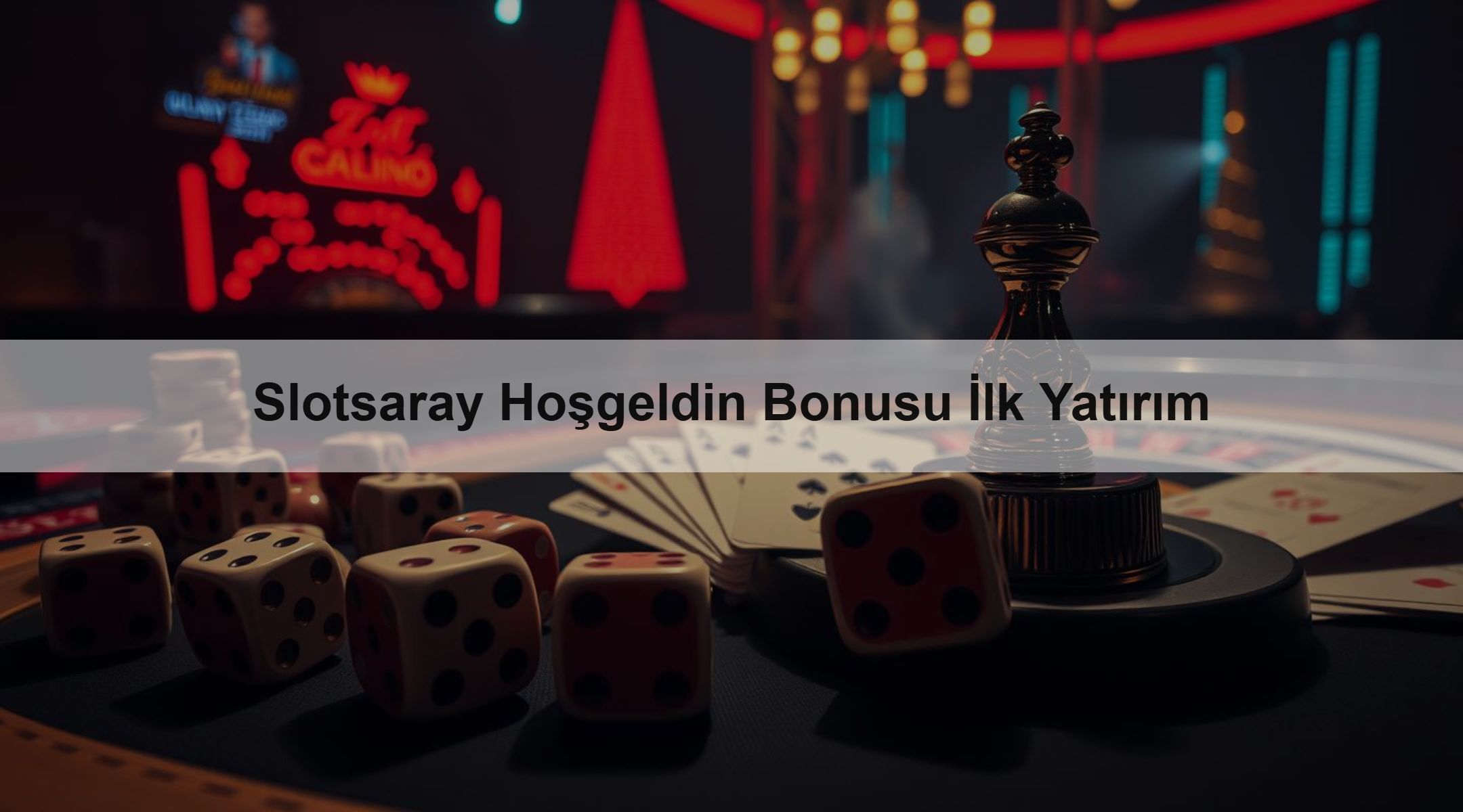 Slotsaray Hoşgeldin Bonusu İlk Yatırım